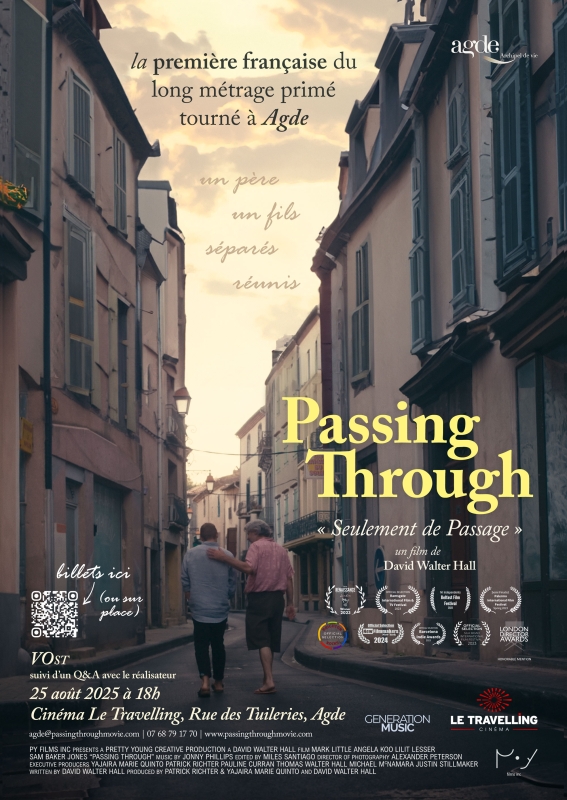 Première française du film Passing Through