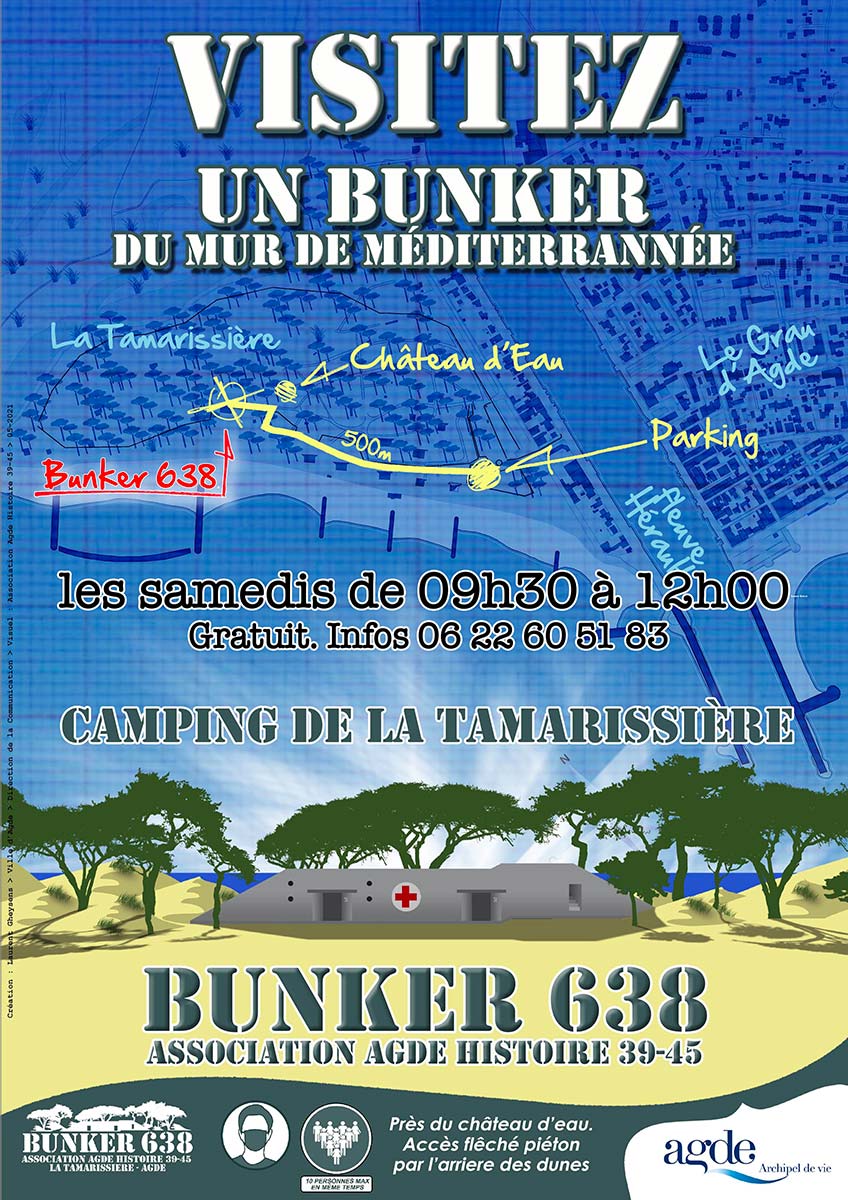 Visite du Bunker 638