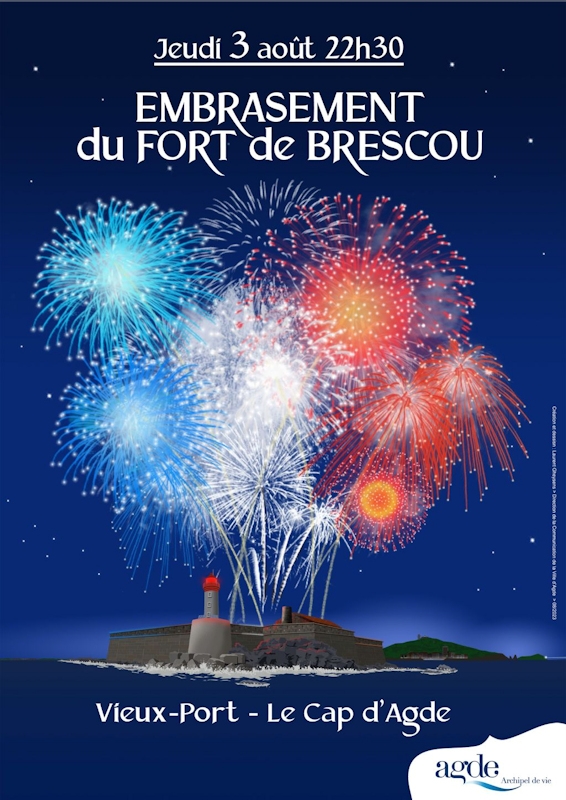 Embrasement du Fort de Brescou