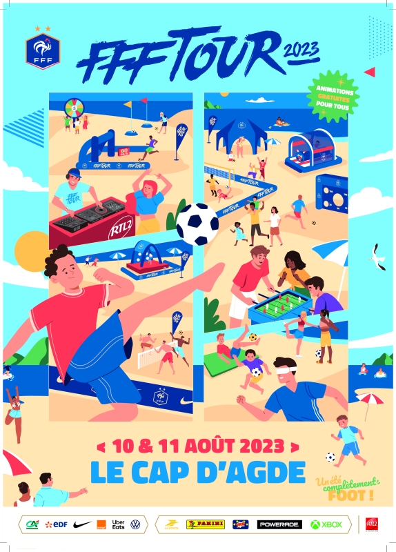 Tournée des plages Fédération Française de Football