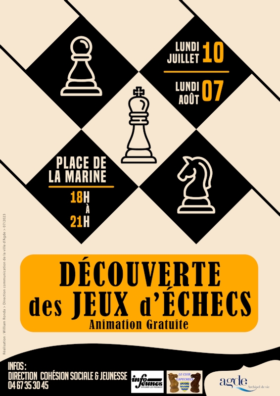 Découverte des jeux d'échecs