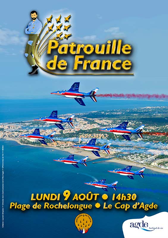 Grand show aérien de La Patrouille de France
