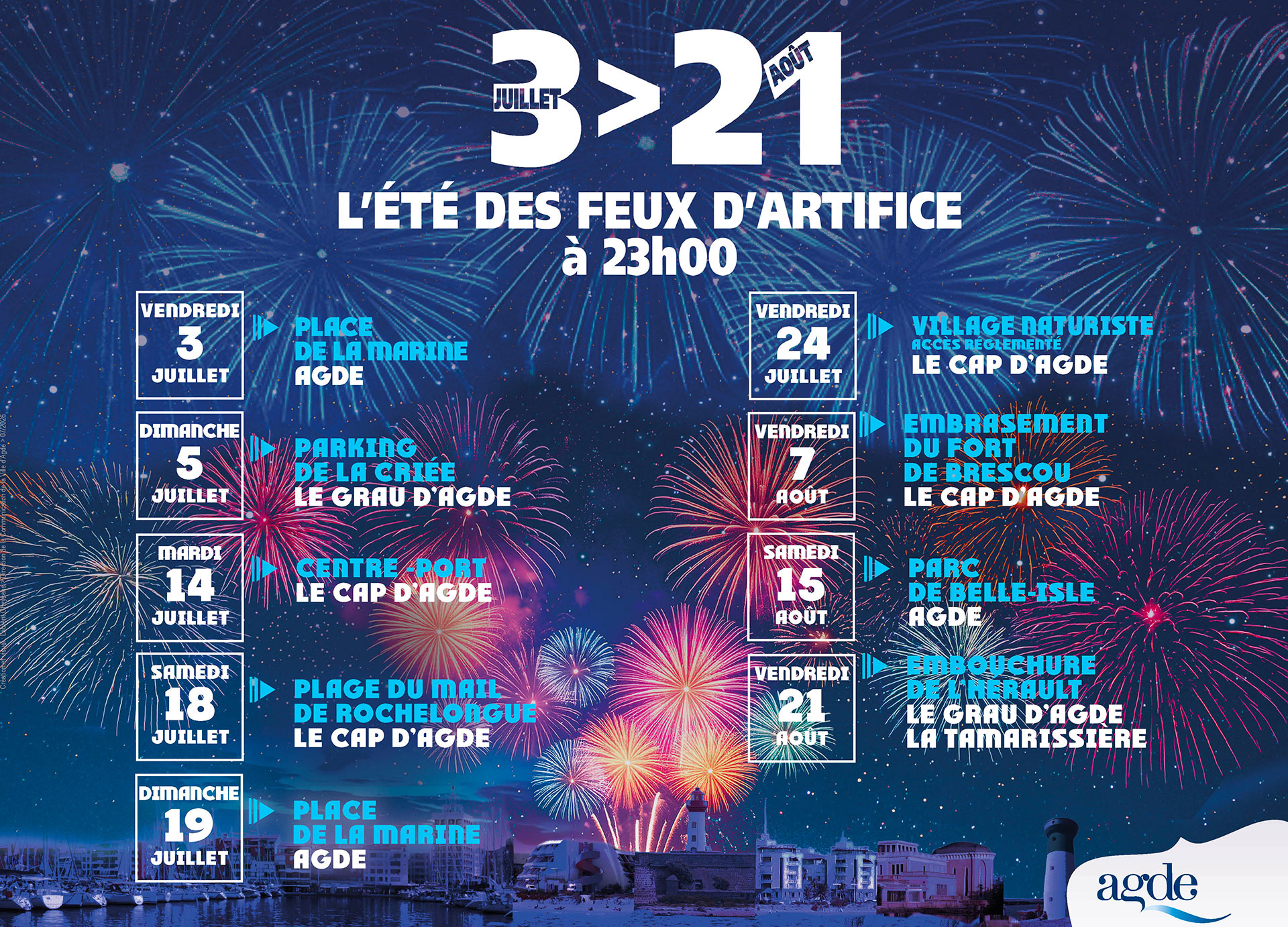 Affiche Les Hérault du Cinéma et de la Télé 2026