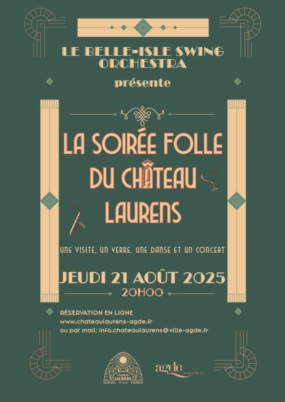 La soirée folle du château Laurens